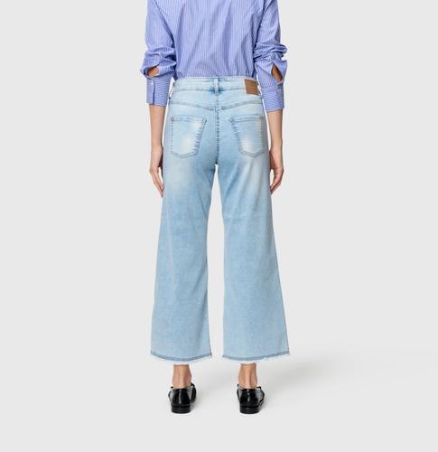 MAC JEANS - DREAM WIDE, DREAM Wonder light Denim 42/OL Wide Fit - Blau