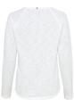 Langarmshirt aus reiner Baumwolle XL Regular Fit - Offwhite