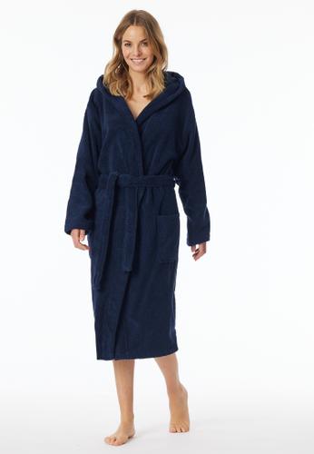 Bademantel, 120 cm S - Navy