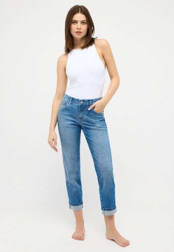 DARLEEN CROP TU RIBBON 38/28 7/8 STRAIGHT FIT - Light Blue Random Used