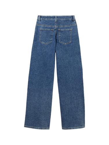 Wide Leg Jeans mit Bio-Baumwolle 176 Wide Leg Fit - Blue Denim