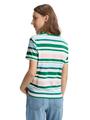 T-Shirt mit Knoten-Detail XL Regular Fit - Multicolor Stripe