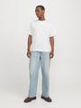 JORPAROS EASTER SKETCH TEE SS CREW N LN L Locker geschnitten - Bright White