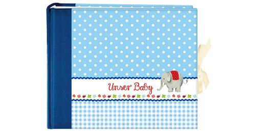 Coppenrath Unser Baby, Foto-Eintragalbum blau