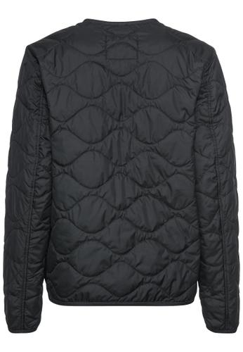 Leichte Steppjacke mit Taschen 40 Straight Fit - Navy