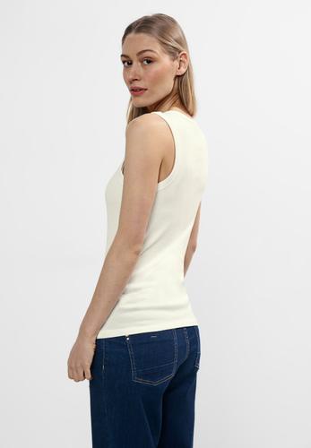 Basic Ripp Top XXL - Vanilla White