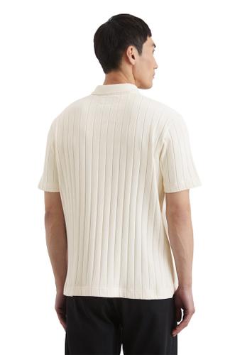 Poloshirt Jersey regular Weiß M