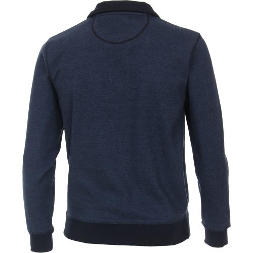 Sweat-Troyer gemustert 3XL - Blau