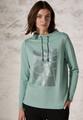Shirt mit Print L - Glaced Salvia Green