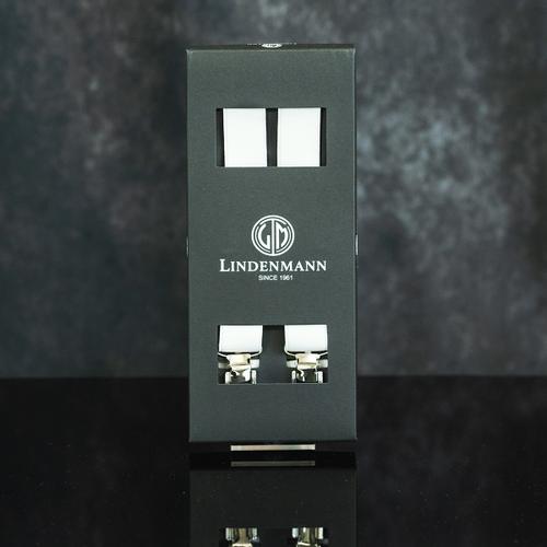 Hosenträger LINDENMANN X-Form 120 - Weiss