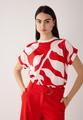 Blusenshirt mit Print 42 - Rot