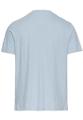 Kurzarm Henley aus Organic Cotton Blau L