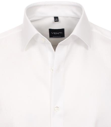 Twill Hemd uni 001880 37 VM - Weiss