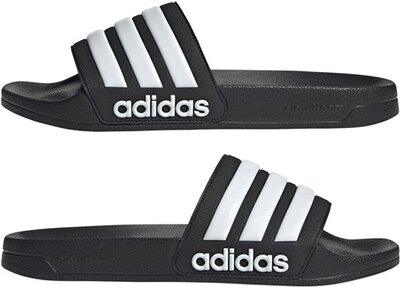 adidas Shower adilette 39 ⅓ in Schwarz