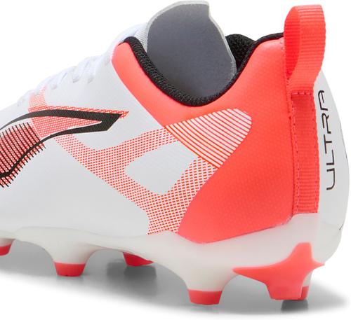 PUMA Kinder Fussball-Rasenschuhe ULTRA 5 PLAY FG/AG Jr 38 ½ in Weiß