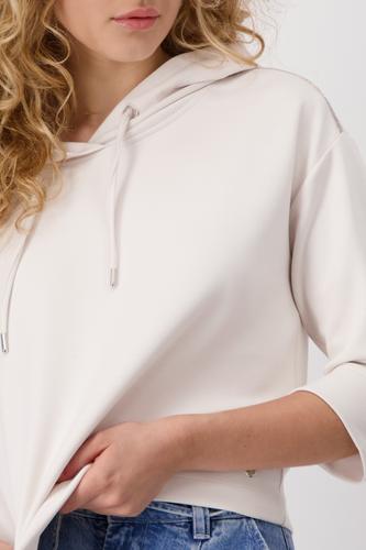 Sweatshirt mit Schmuckkette 42 - Creamy Beige