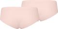 PUMA Damen Unterhose WOMEN SEAMLESS HIPSTER 2P HANG XS in Pink