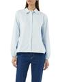 Bluse 42 - Blau|weiß