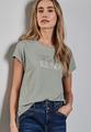 T-Shirt mit Wording 46 - Pastel Green