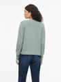 VILOLLO SHORT L/S KNIT CARDIGAN - NOOS L Normal geschnitten - Blue Surf
