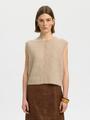 SLWLULU SL BUTTON O-NECK VEST NOOS XL Normal geschnitten - Birch