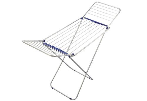 Standwäschetrockner Siena 180 114cm weiß / blau