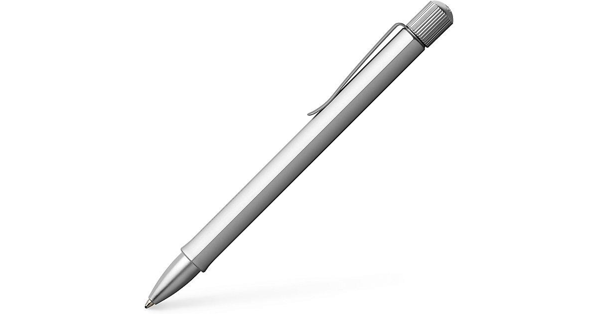 Kugelschreiber Hexo silber