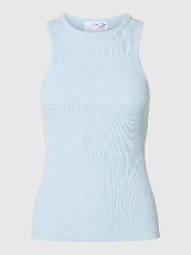 SLFANNA O-NECK TANK TOP NOOS XXL Slim Fit - Cashmere Blue