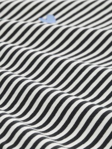 Langarmshirt mit Streifenmuster XL Regular Fit - Offwhite Navy Regular Stripe