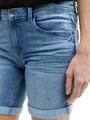 TTALEXA SLIM BERMUDA Jeans Shorts 30 Slim Fit - Light Stone Wash Denim