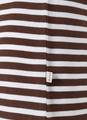 T-Shirt Rundhals 1/2 Arm Slim Fit - Dark Chocolate
