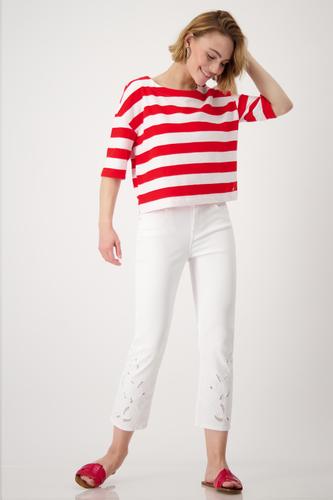 Ringel-Sweatshirt 36 - Red Ringel
