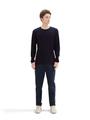 Strickpullover aus Baumwolle XXL Regular Fit - Sky Captain Blue
