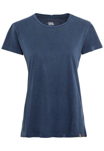 Kurzarm T-Shirt aus Organic Cotton XS Regular Fit - Dark Navy