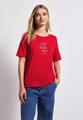 Softes Shirt mit Wording Rot 38