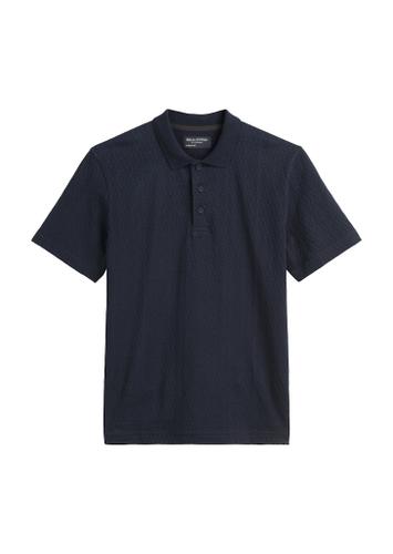 Poloshirt Piqué regular Blau XXL