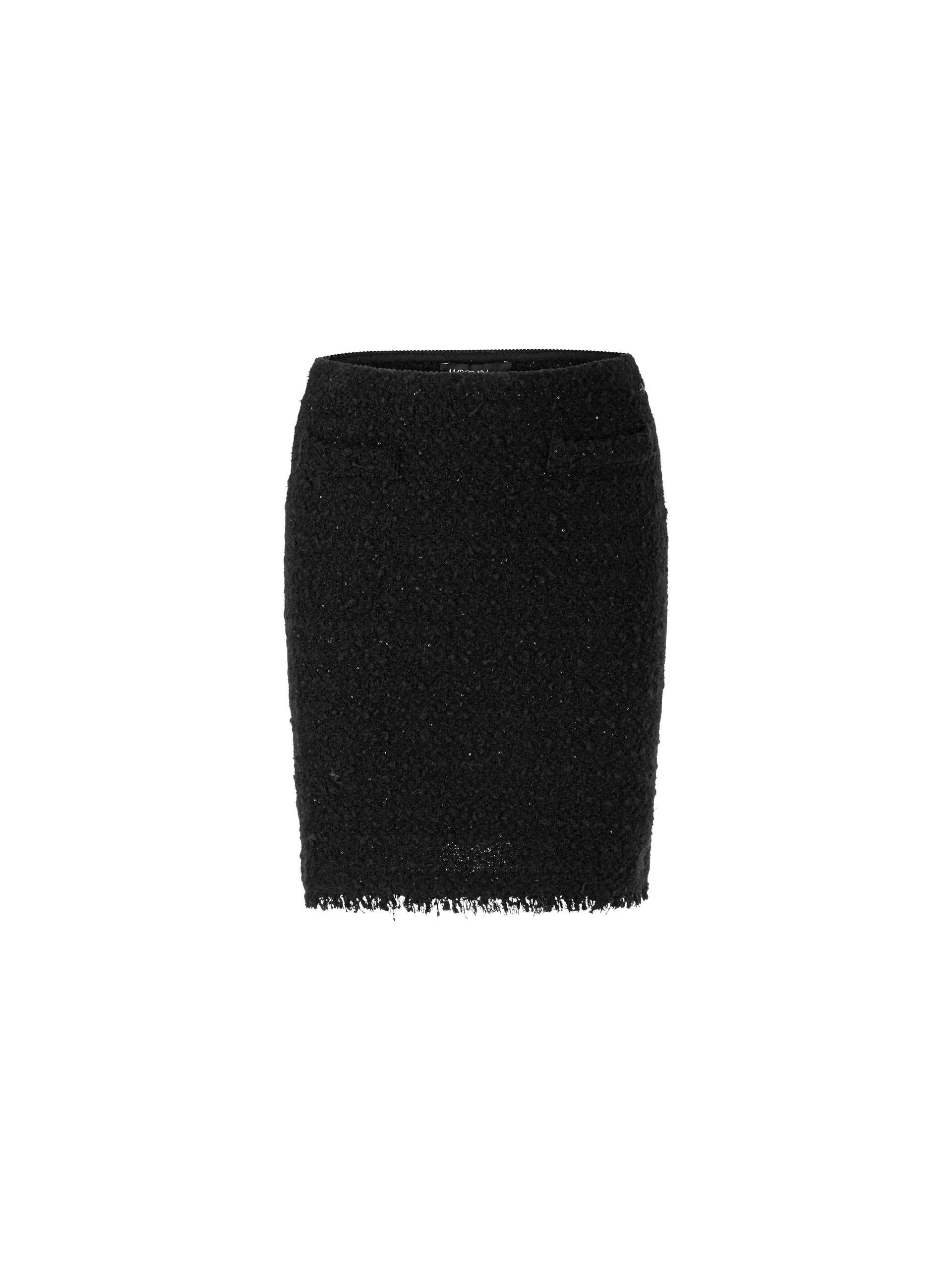 Knitted in Germany Minirock 38 - Black