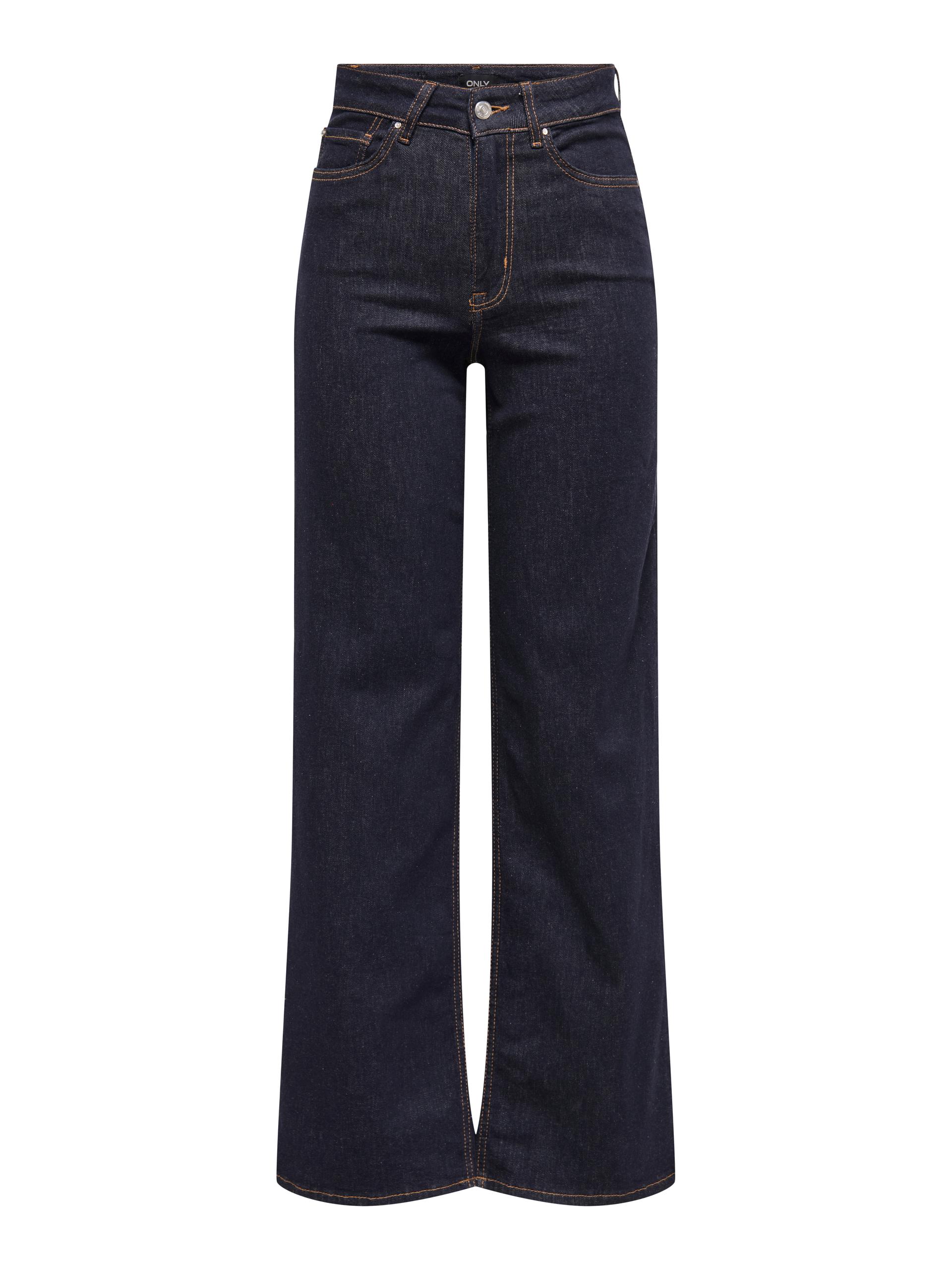 ONLMADISON BLUSH HW WIDE DNM REA024 NOOS M/30 Weiter Beinschnitt - Dark Blue Denim