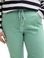 Plus Size - Cropped Slim Hose 46/28 Slim Fit - Faded Green