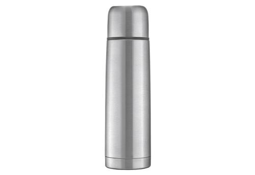 Edelstahl-Isolierflasche, Pure, 500 ml silber