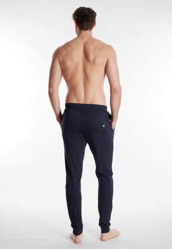TOM TAILOR Herren Lange-Hose uni 1er Pack 48 - Blau-dunkel-uni