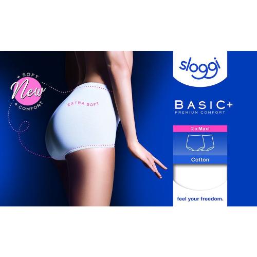 sloggi Basic+ Maxi 2P 40 - Weiss