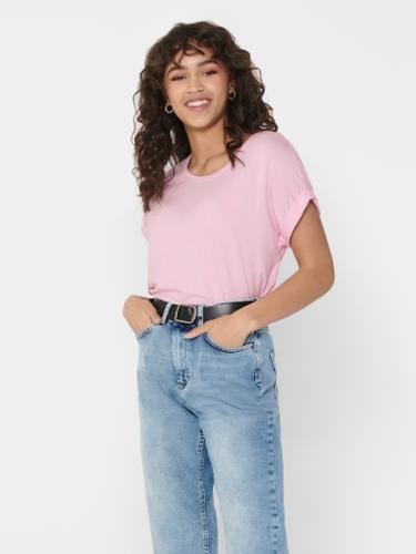 ONLMOSTER S/S O-NECK TOP NOOS JRS Violett S