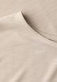 Silk-Look Shirt mit Wording 36 - Coastal Beige
