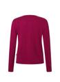 Strickjacke Knopf 1/1 Arm 42 Regular Fit - Bordeaux