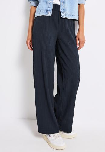 Wide Leg Crinkle Hose 36/30 - Deepwater Blue