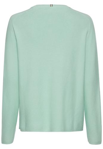 Strickpullover aus reiner Baumwolle S Regular Fit - Light Peppermint