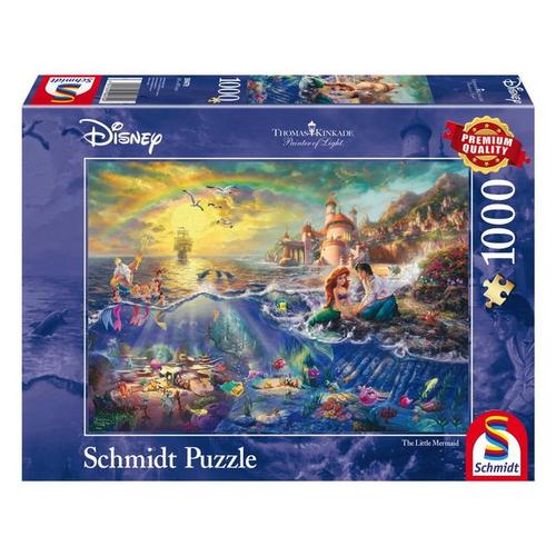 Schmidt Spiele Puzzle »Disney Kleine Meerjungfrau, Arielle«, 1000 Puzzleteile