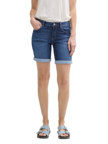 TTALEXA SLIM BERMUDA Jeans Shorts 32 Slim Fit - Mid Stone Wash Denim