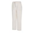 MAC JEANS - NORA, Pure linen 40/OL Wide Fit - Grau